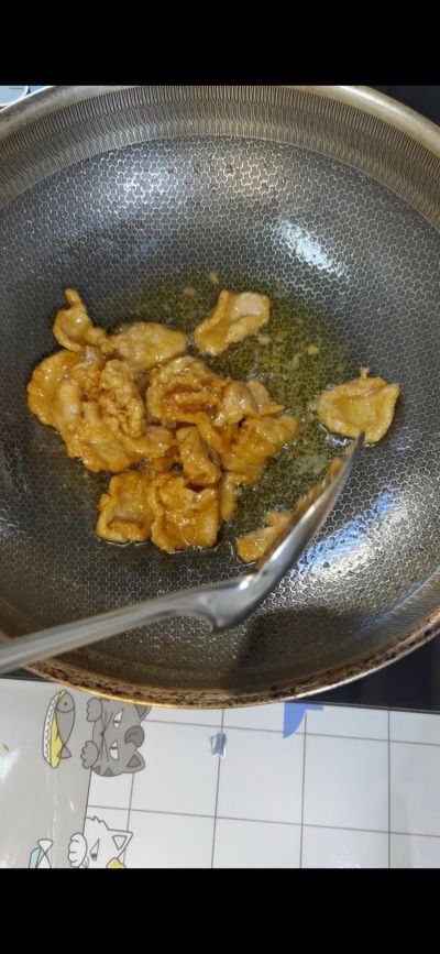 过油肉土豆片的做法步骤：7